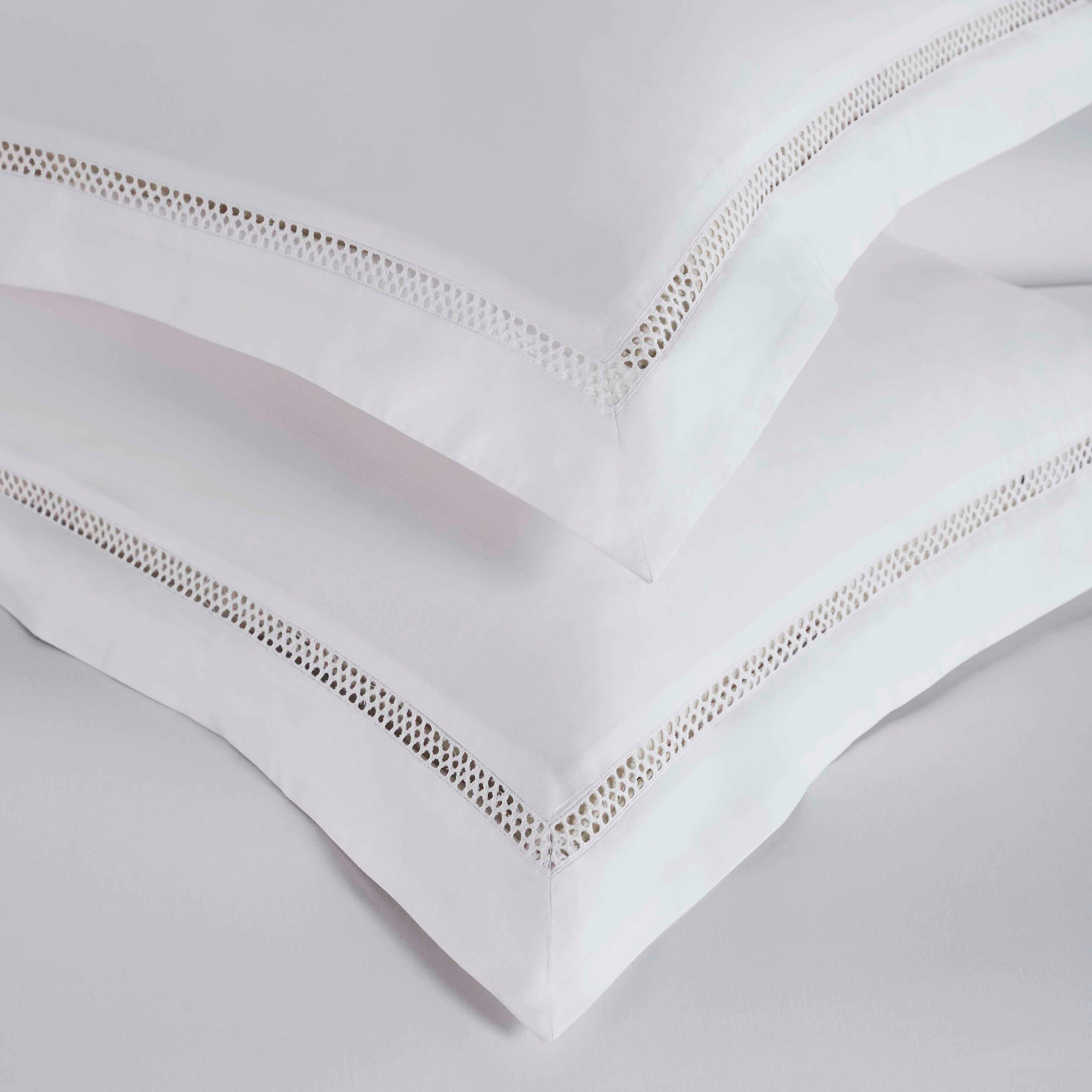 100% Cotton Cross-Stitch Embroidered Duvet Cover Set - Duvet Cover Set by Superior Brand