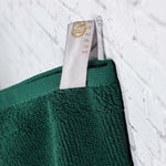 Roma Cotton Ribbed Textured Soft Absorbent 12 Piece Assorted Towel Set - Towel Set by Superior Brand