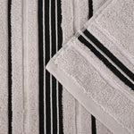 Sadie Zero Twist Cotton Solid and Jacquard Floral 12 Piece Towel Set - Towel Set by Superior Brand