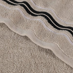 Sadie Zero Twist Cotton Solid and Jacquard Floral 12 Piece Towel Set - Towel Set by Superior Brand