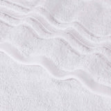 Sadie Zero Twist Cotton Solid and Jacquard Floral 12 Piece Towel Set - Towel Set by Superior Brand