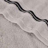 Sadie Zero Twist Cotton Solid and Jacquard Floral 12 Piece Towel Set - Towel Set by Superior Brand