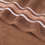 Sadie Zero Twist Cotton Solid and Jacquard Floral 6 Piece Towel Set - Towel Set by Superior Brand