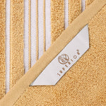 Sadie Zero Twist Cotton Solid and Jacquard Floral 8 Piece Towel Set - Towel Set by Superior Brand