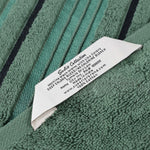 Sadie Zero Twist Cotton Solid and Jacquard Floral 8 Piece Towel Set - Towel Set by Superior Brand