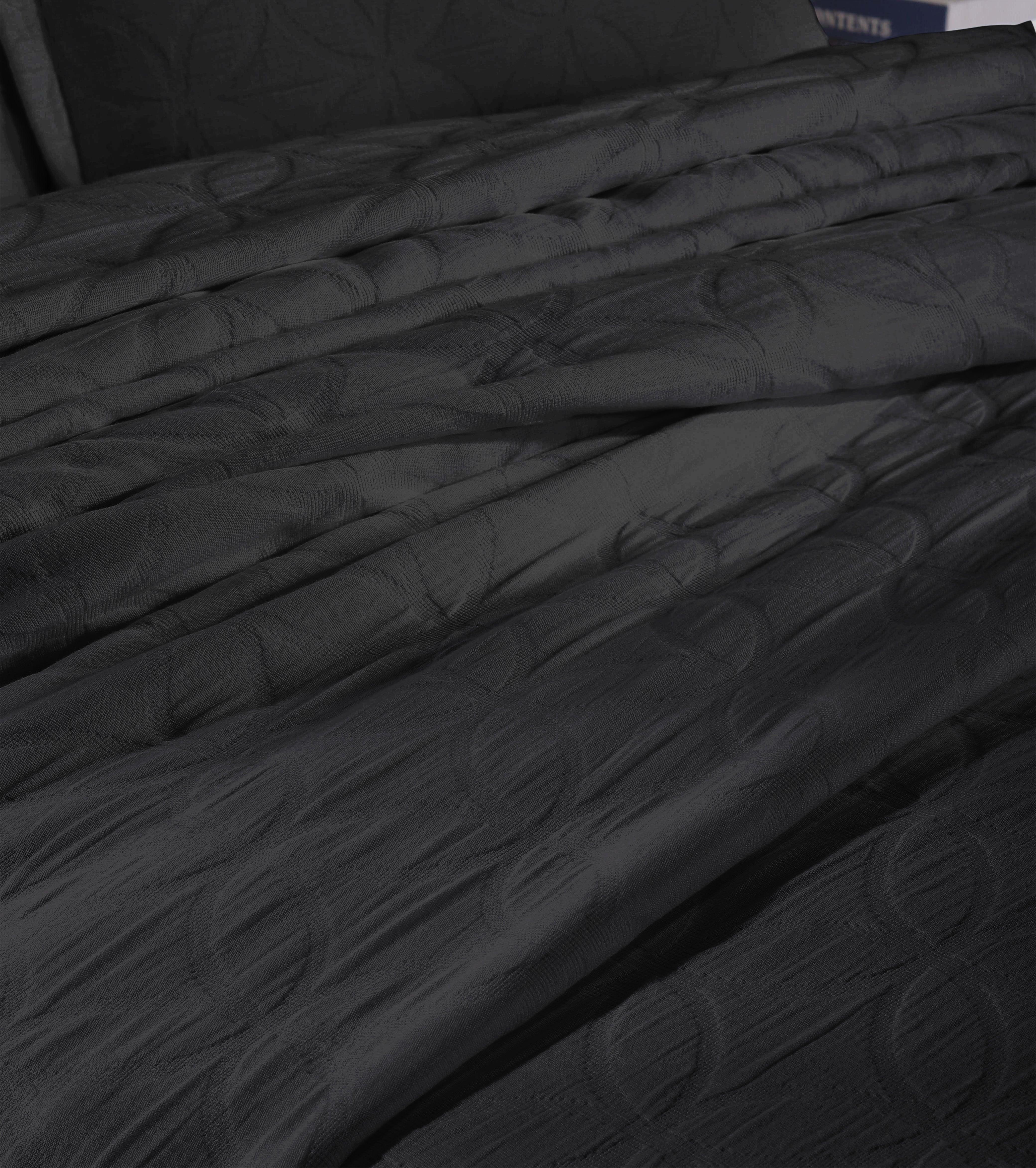 Lightweight Cotton Bedspread Sets 3-Piece Serenity Wedding Ring Jacquard Matelassé - Bedspread by Superior Brand