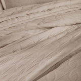 Lightweight Cotton Bedspread Sets 3-Piece Serenity Wedding Ring Jacquard Matelassé - Bedspread by Superior Brand