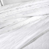 Lightweight Cotton Bedspread Sets 3-Piece Serenity Wedding Ring Jacquard Matelassé - Bedspread by Superior Brand