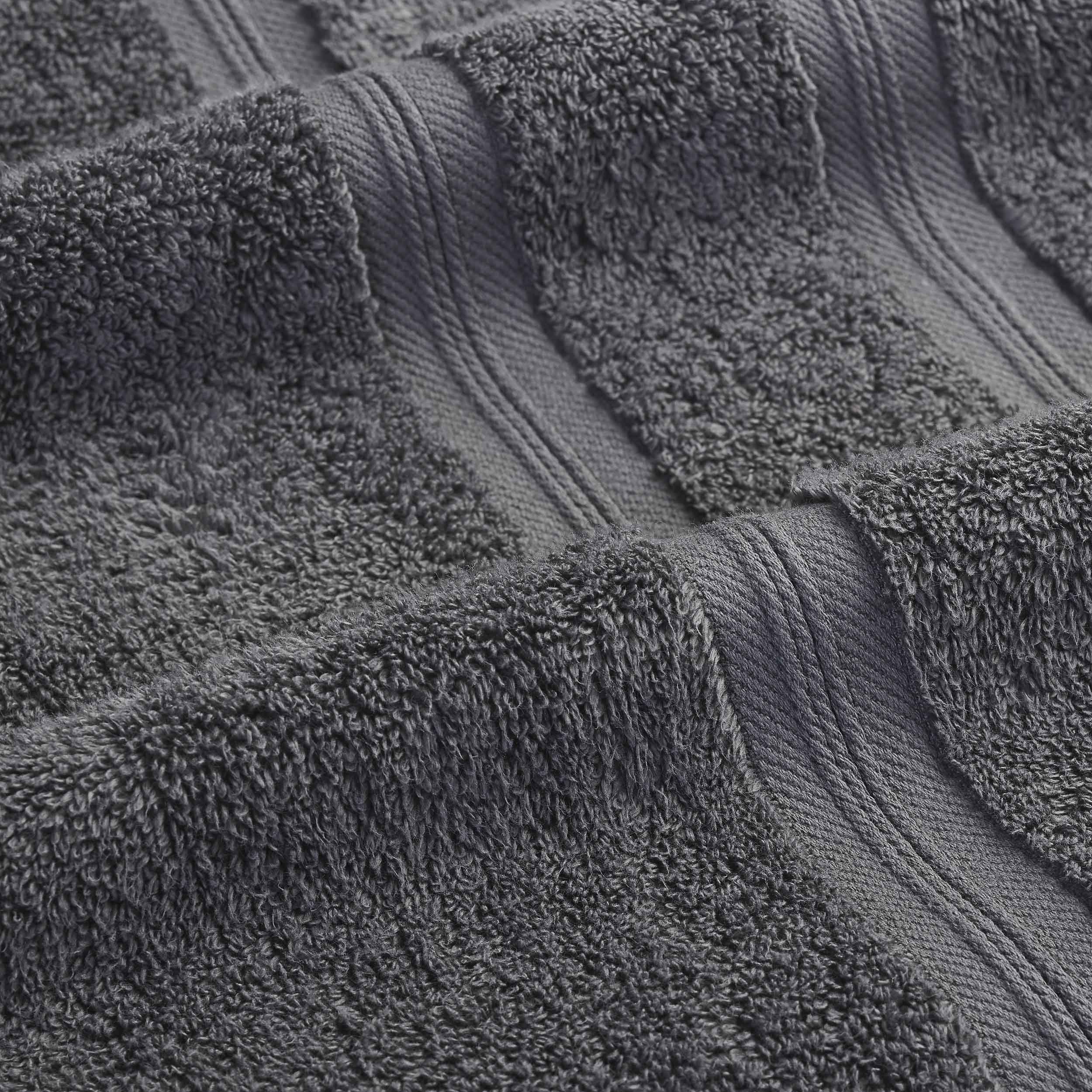 Smart Dry Zero Twist Cotton Medium Weight 8 Piece Assorted Towel Set - Towel Set by Superior Brand