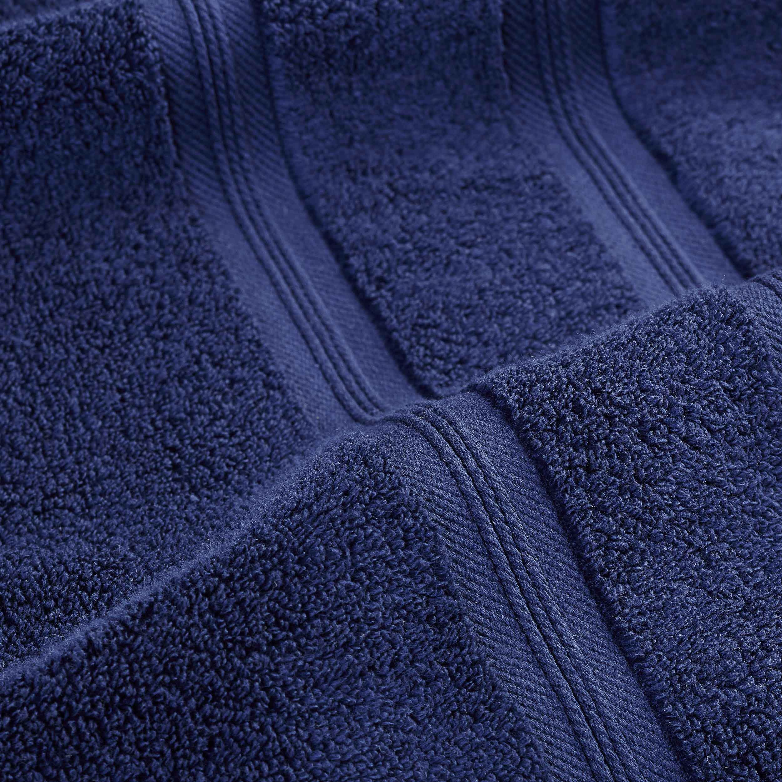 Smart Dry Zero Twist Cotton Medium Weight 8 Piece Assorted Towel Set - Towel Set by Superior Brand