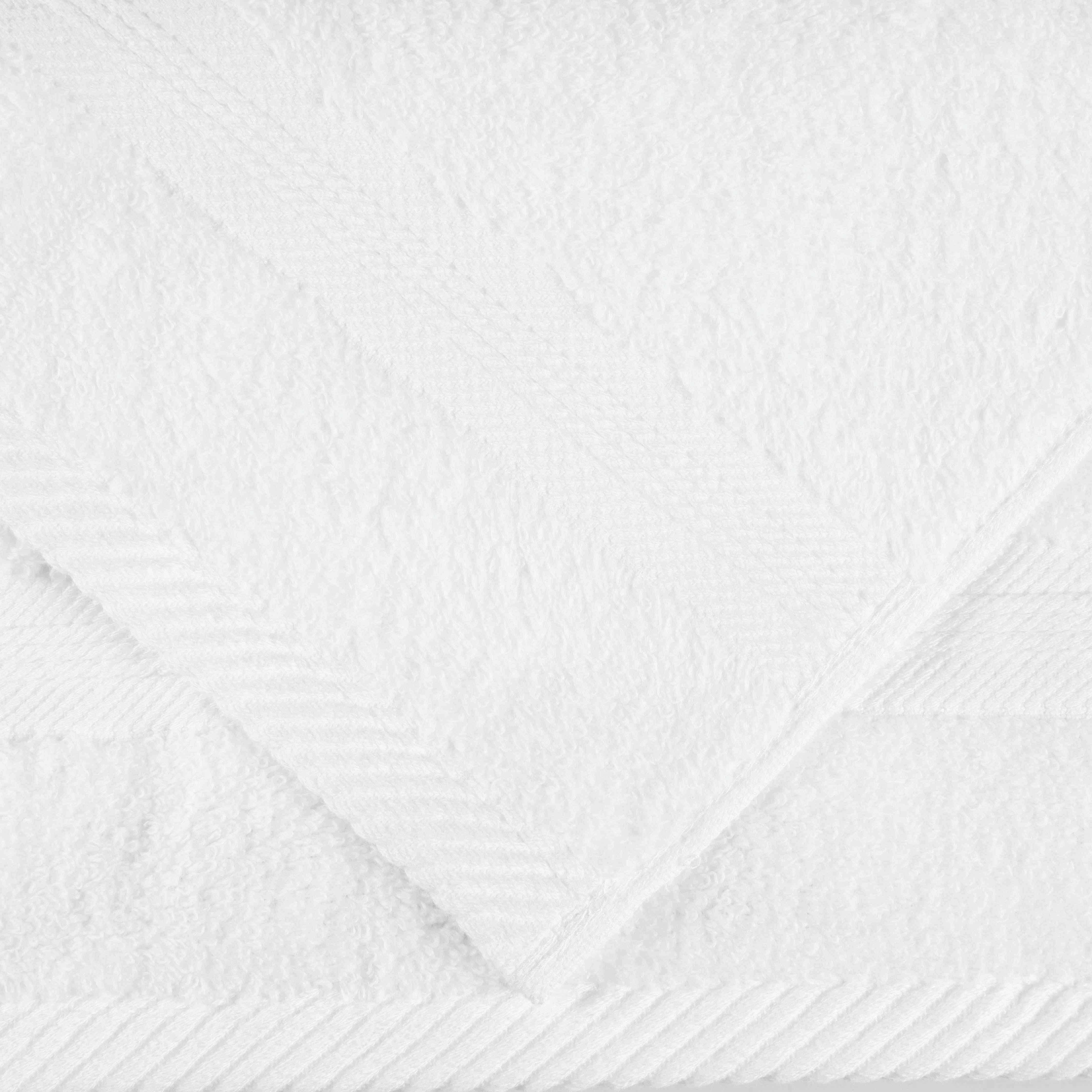 Smart Dry Zero Twist Cotton Medium Weight 8 Piece Assorted Towel Set - Towel Set by Superior Brand