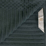 Soho Cotton Ribbed Textured Absorbent Hand and Bath Towel Set - Towel Set by Superior Brand