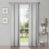 Solid Machine Washable Room Darkening Blackout Curtains, Set of 2 - Blackout Curtains by Superior Brand