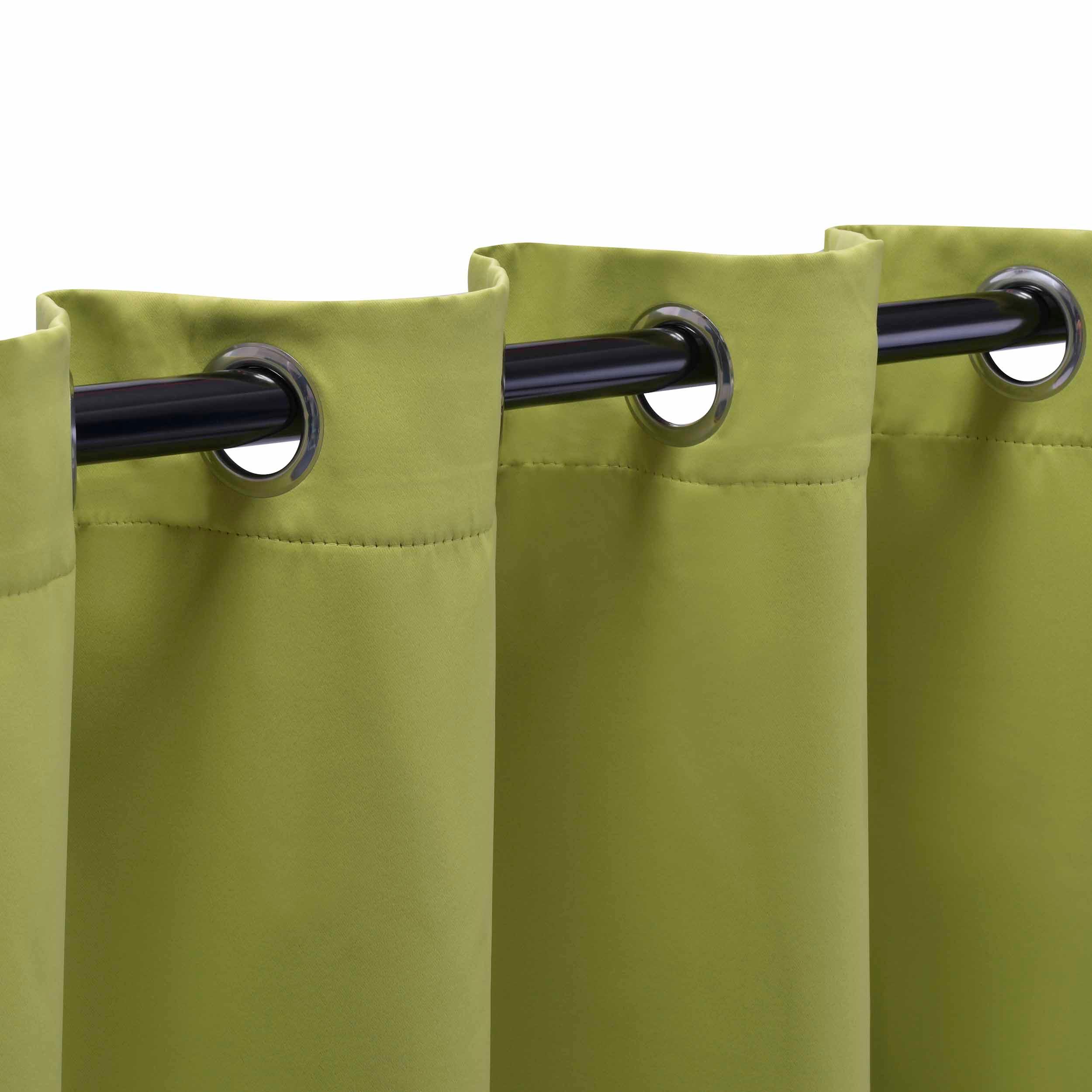Solid Machine Washable Room Darkening Blackout Curtains, Set of 2 - Blackout Curtains by Superior Brand