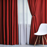 Solid Machine Washable Room Darkening Blackout Curtains, Set of 2 - Blackout Curtains by Superior Brand