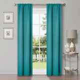 Solid Machine Washable Room Darkening Blackout Curtains, Set of 2 - Blackout Curtains by Superior Brand