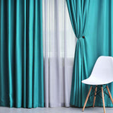 Solid Machine Washable Room Darkening Blackout Curtains, Set of 2 - Blackout Curtains by Superior Brand