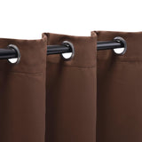 Solid Machine Washable Room Darkening Blackout Curtains, Set of 2 - Blackout Curtains by Superior Brand