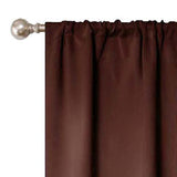 Solid Machine Washable Room Darkening Blackout Curtains, Set of 2 - Blackout Curtains by Superior Brand