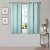 Solid Machine Washable Room Darkening Blackout Curtains, Set of 2 - Blackout Curtains by Superior Brand