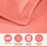 Lightweight Cotton Bedspread Sets 3-Piece Diamond Jacquard Matelassé - Bedspread by Superior Brand