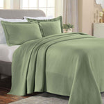 Lightweight Cotton Bedspread Sets 3-Piece Diamond Jacquard Matelassé - Bedspread by Superior Brand