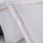 100% Cotton Two-Line Embroidered Duvet Cover Set - Duvet Cover Set by Superior Brand