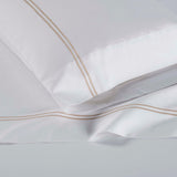 100% Cotton Bed Sheet Set Two-Line Embroidered Deep Pocket Spring Blooms - Sheet Set by Superior Brand