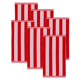 Striped Oversized Cotton Beach Towel Set of 2, 4, or 6 Piece - Beach Towel by Superior Brand