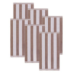 Striped Oversized Cotton Beach Towel Set of 2, 4, or 6 Piece - Beach Towel by Superior Brand