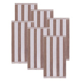 Striped Oversized Cotton Beach Towel Set of 2, 4, or 6 Piece - Beach Towel by Superior Brand