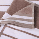 Striped Oversized Cotton Beach Towel Set of 2, 4, or 6 Piece - Beach Towel by Superior Brand