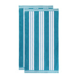 Striped Oversized Cotton Beach Towel Set of 2, 4, or 6 Piece - Beach Towel by Superior Brand