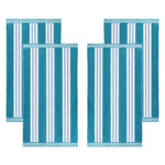 Striped Oversized Cotton Beach Towel Set of 2, 4, or 6 Piece - Beach Towel by Superior Brand