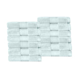 Superior Premium Turkish Cotton 12-Piece Face Towel Set - Face Towel Set by Superior Brand