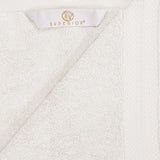 Turkish Cotton Towel Set 12-Piece Aria Plush Solid - Towel Set by Superior Brand
