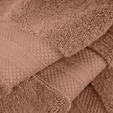 Turkish Cotton Towel Set 12-Piece Aria Plush Solid - Towel Set by Superior Brand