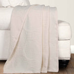 Tanta Cotton Medium Weight Textured Modern Circles Woven Coverlet - Coverlet by Superior Brand