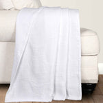 Tanta Cotton Medium Weight Textured Modern Circles Woven Coverlet - Coverlet by Superior Brand