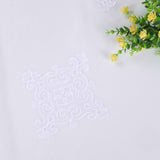 Traditional Embroidered Damask Sheer Grommet Curtain Panel Set - Sheer Curtains by Superior Brand