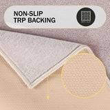 Troy Solid Non-Slip Machine Washable Bath Rug Set - Bath Mats by Superior Brand