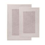 Troy Solid Non-Slip Machine Washable Bath Rug Set - Bath Mats by Superior Brand