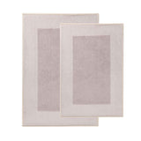 Troy Solid Non-Slip Machine Washable Bath Rug Set - Bath Mats by Superior Brand