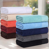 Turkish Cotton Plush Towel Set 6 Piece - Herringbone - Towel Set by Superior Brand
