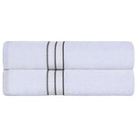 Ultra Plush Turkish Cotton Absorbent Solid 2 Piece Bath Sheet Set - Bath Sheet by Superior Brand