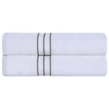 Ultra Plush Turkish Cotton Absorbent Solid 2 Piece Bath Sheet Set - Bath Sheet by Superior Brand