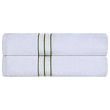 Ultra Plush Turkish Cotton Absorbent Solid 2 Piece Bath Sheet Set - Bath Sheet by Superior Brand