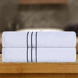 Ultra Plush Turkish Cotton Absorbent Solid 2 Piece Bath Sheet Set - Bath Sheet by Superior Brand