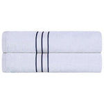 Ultra Plush Turkish Cotton Absorbent Solid 2 Piece Bath Sheet Set - Bath Sheet by Superior Brand