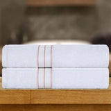 Ultra Plush Turkish Cotton Absorbent Solid 2 Piece Bath Sheet Set - Bath Sheet by Superior Brand